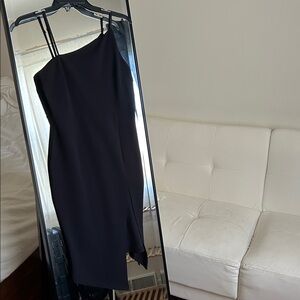 Black cocktail dress